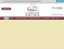 Tablet Screenshot of fantasticaitalia.com